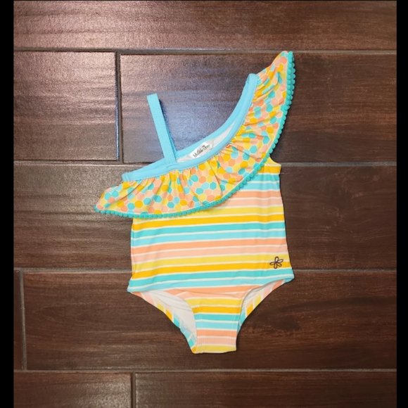 2 Matilda Jane Dream Chasers Lollipop Line One Piece Swimsuit
